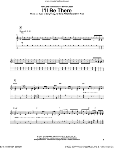 I'll Be There (arr. Jake Shimabukuro)