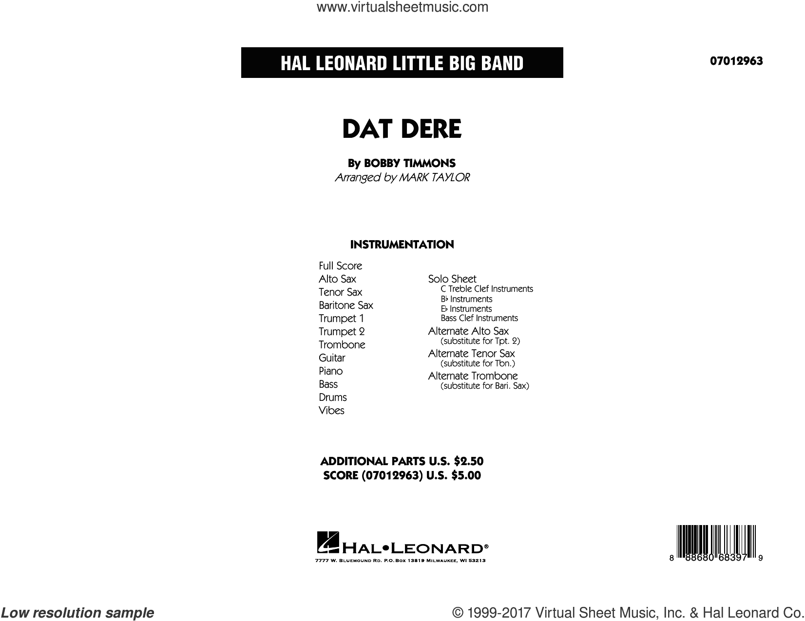 Dat Dere (COMPLETE)