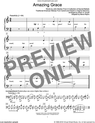 Amazing Grace (arr. Mona Rejino)