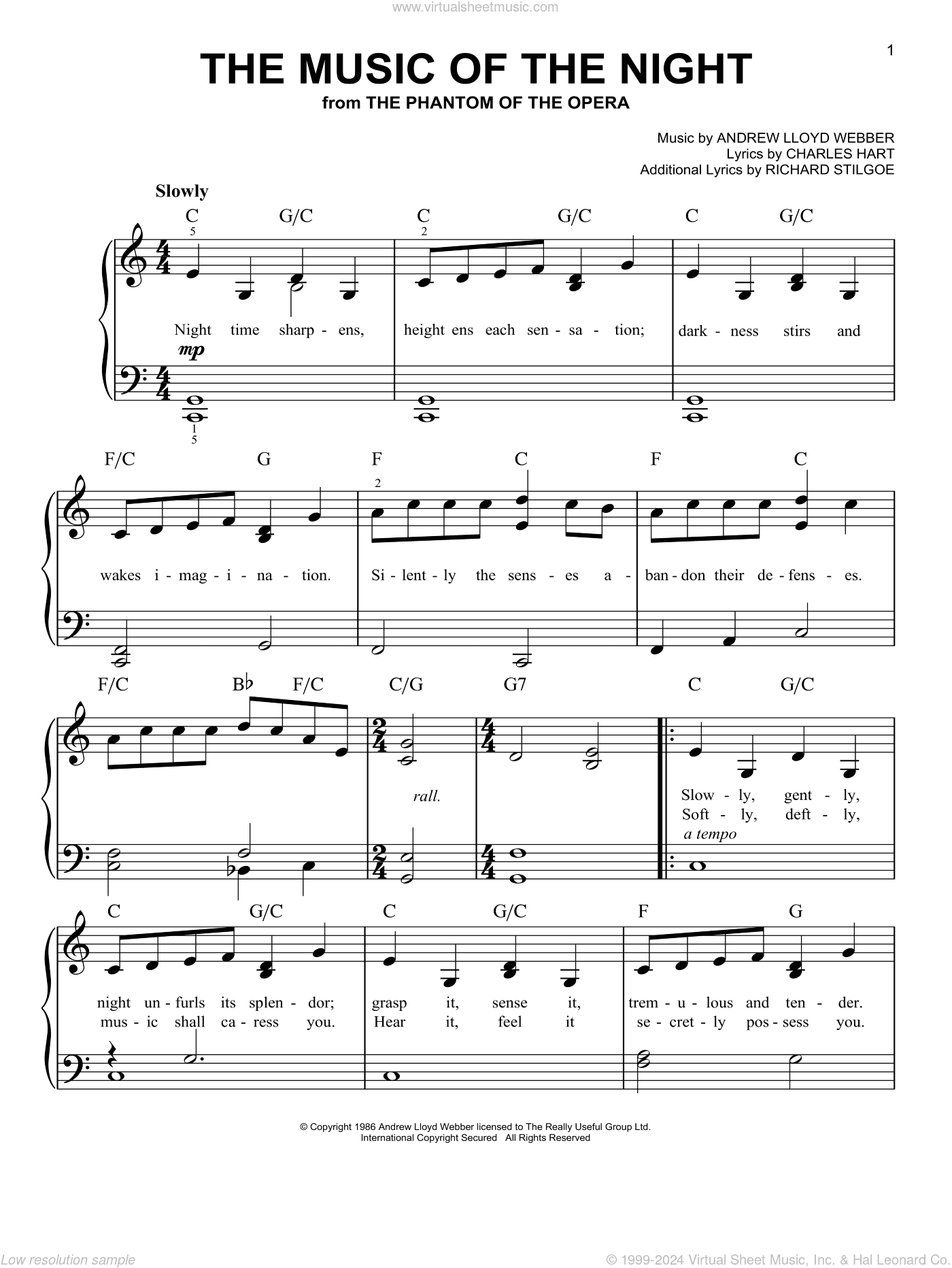 The Music Of The Night