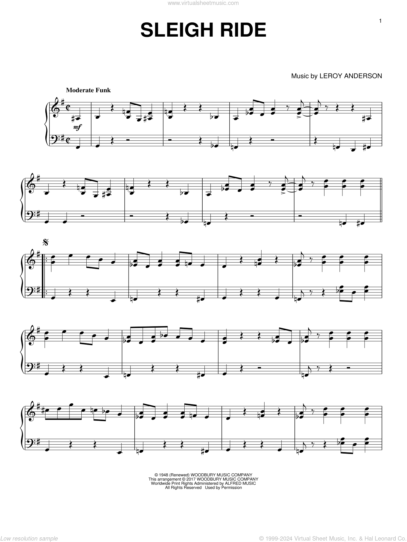 Sleigh Ride [Jazz version]