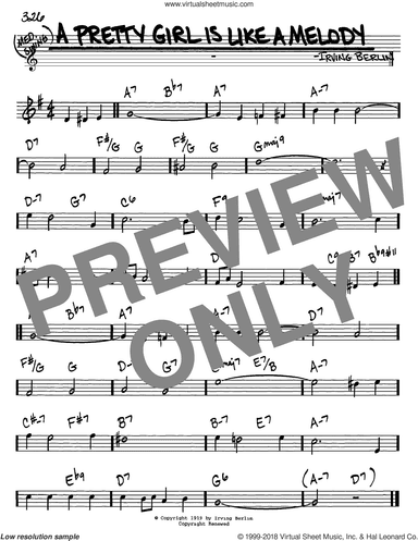 A Pretty Girl Is Like A Melody