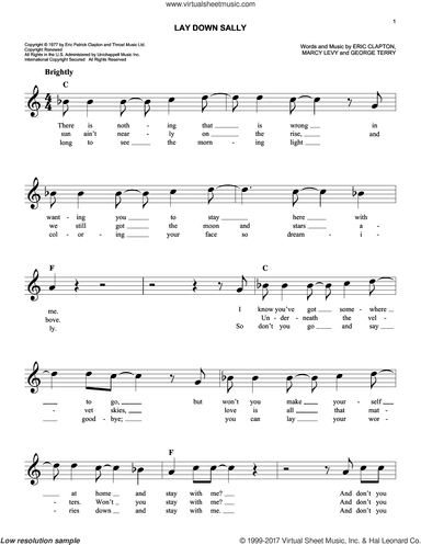 Lay Down Sally