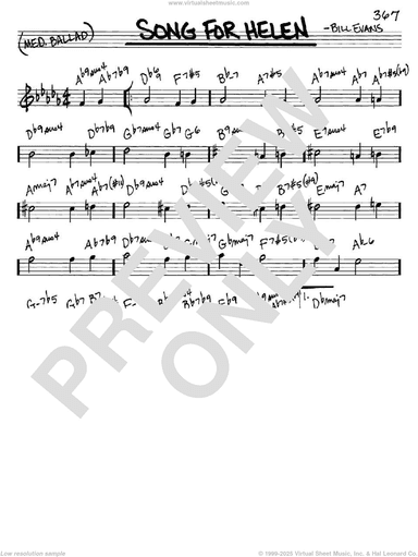 Song For Helen