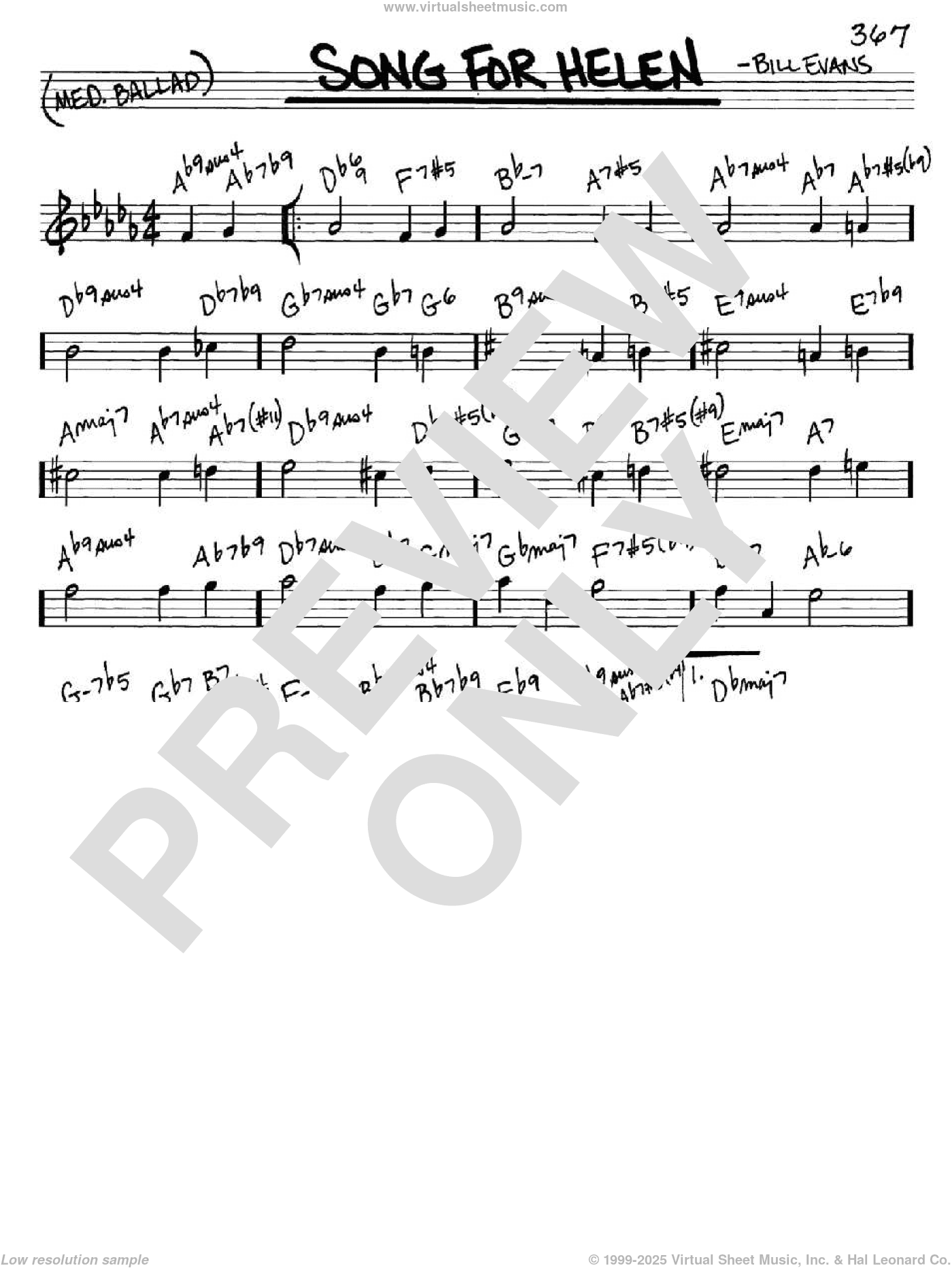 Song For Helen