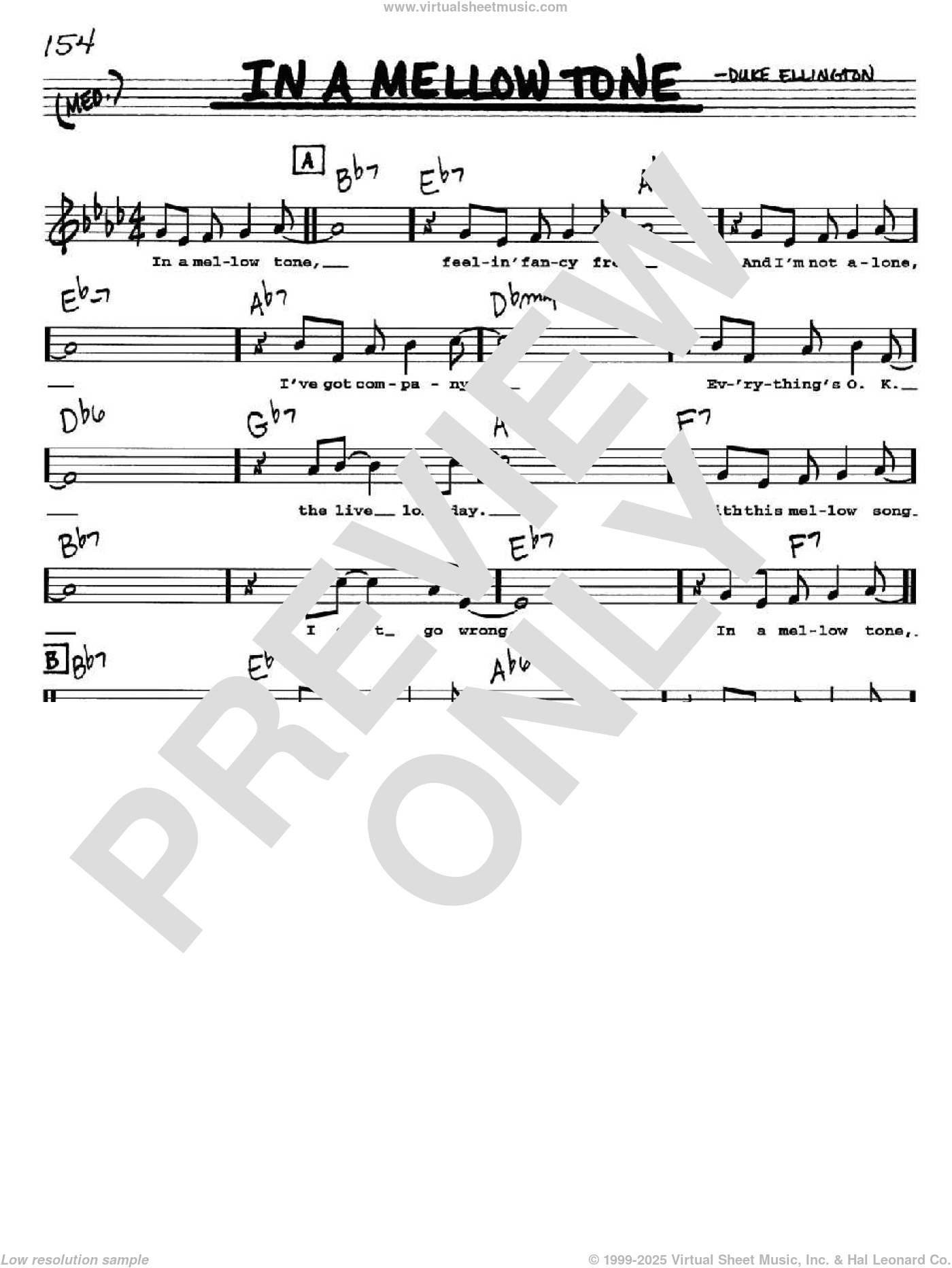 In A Mellow Tone