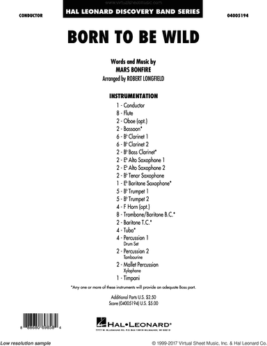 Born to Be Wild (COMPLETE)