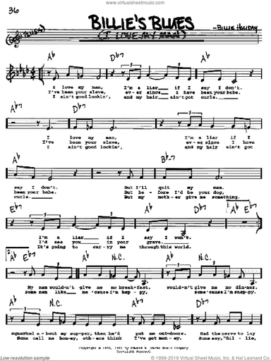 Billie's Blues (I Love My Man)