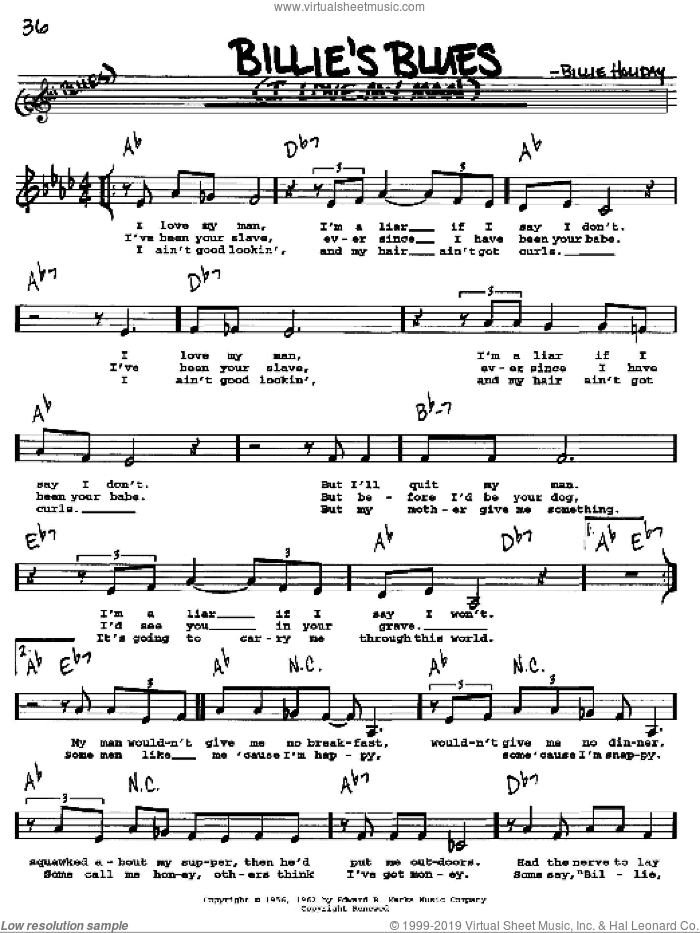 Billie's Blues (I Love My Man)