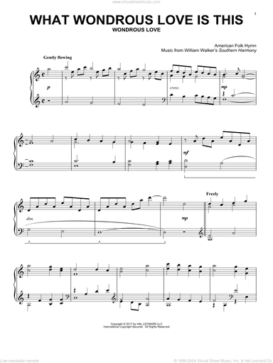 What Wondrous Love Is This (arr. David Lantz III)