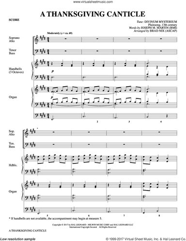 A Thanksgiving Canticle (COMPLETE)