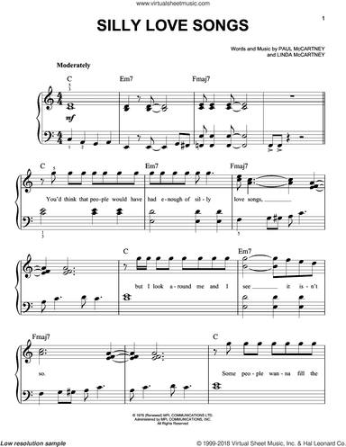 Silly Love Songs