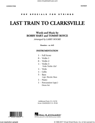 Last Train to Clarksville (COMPLETE)