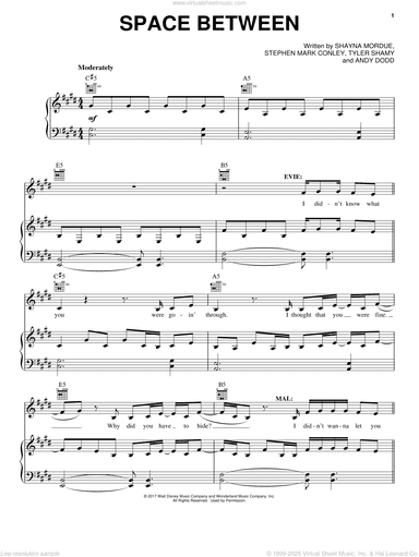 Space Between (from Disney's Descendants 2)