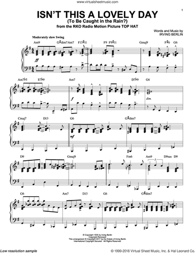 Isn't This A Lovely Day (To Be Caught In The Rain?) [Jazz version]