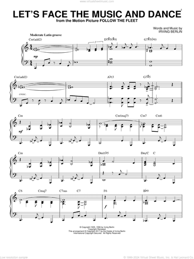 Let's Face The Music And Dance [Jazz version]