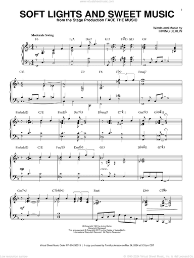 Soft Lights And Sweet Music [Jazz version]