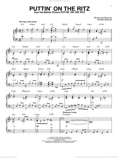 Puttin' On The Ritz [Jazz version]