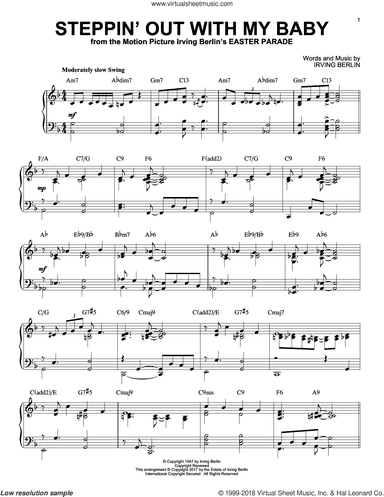 Steppin' Out With My Baby [Jazz version]