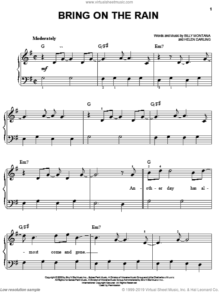 Bring On The Rain (arr. Phillip Keveren)