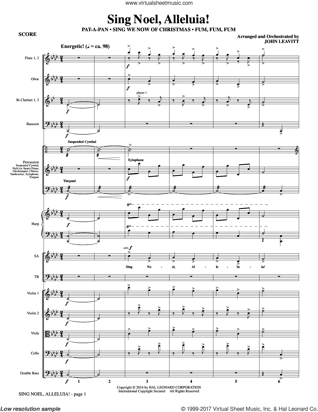 Sing Noel, Alleluia! (COMPLETE)