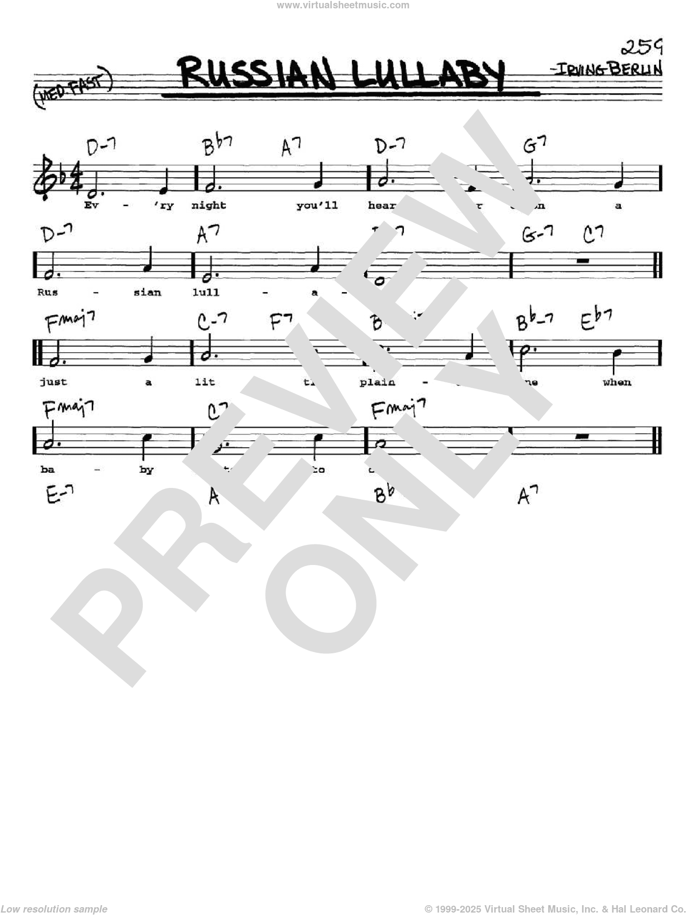 Russian Lullaby