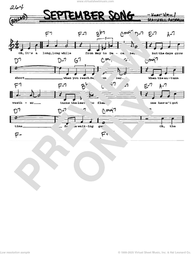 September Song