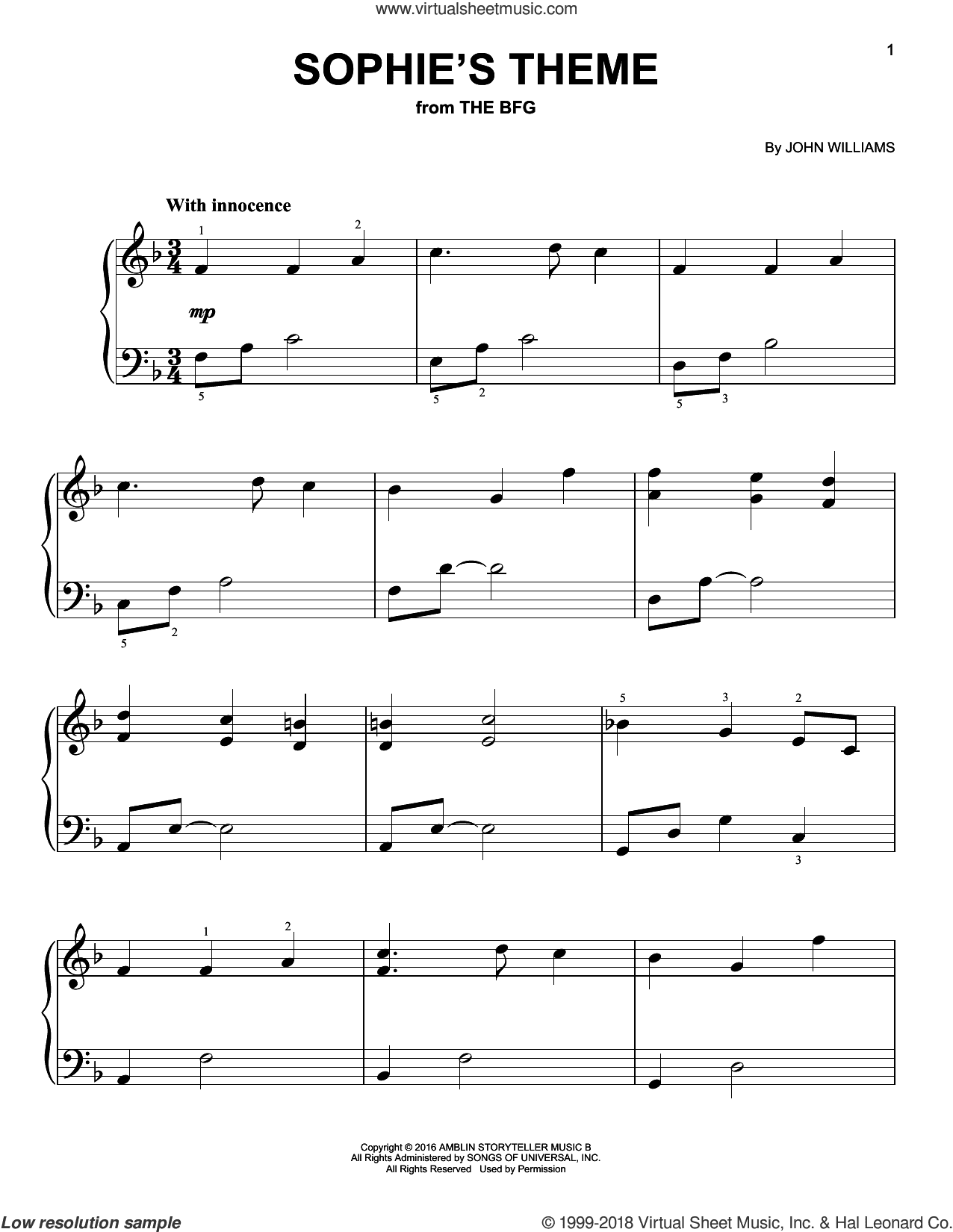 Sophie's Theme