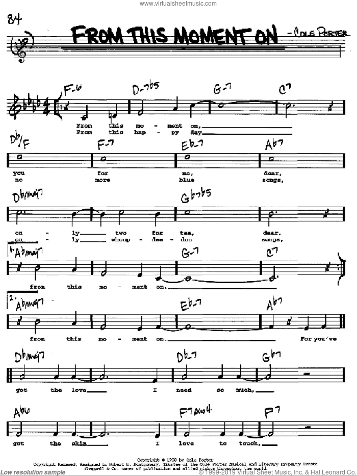 From This Moment On (from Kiss Me, Kate)