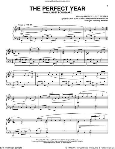 The Perfect Year (arr. Phillip Keveren)