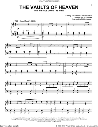The Vaults Of Heaven (arr. Phillip Keveren)