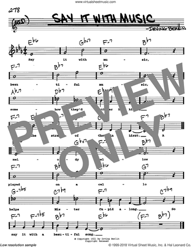 Say It With Music