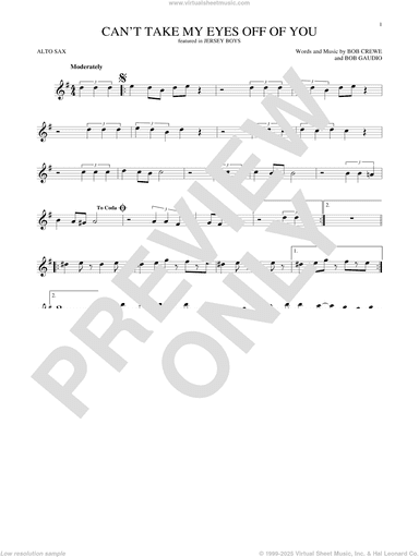 Can't Take My Eyes Off Of You (from Jersey Boys)