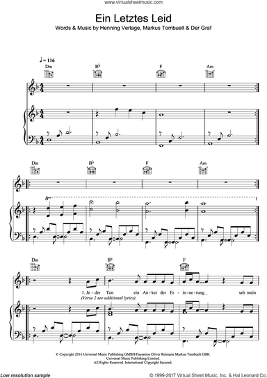 Ein Letztes Lied