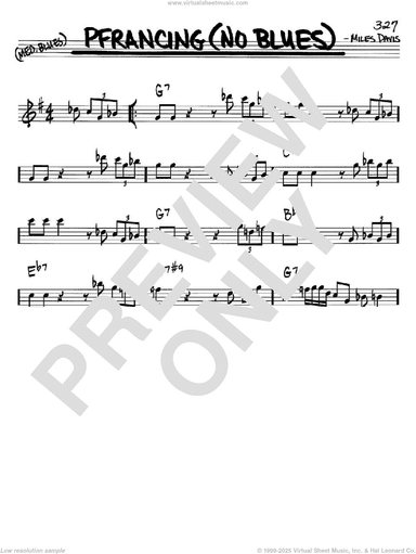 Pfrancing (No Blues)