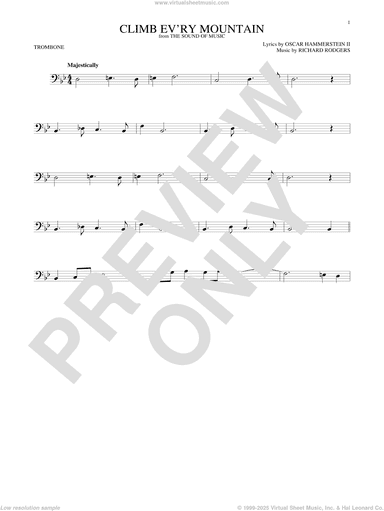 Climb Ev'ry Mountain (from The Sound of Music)