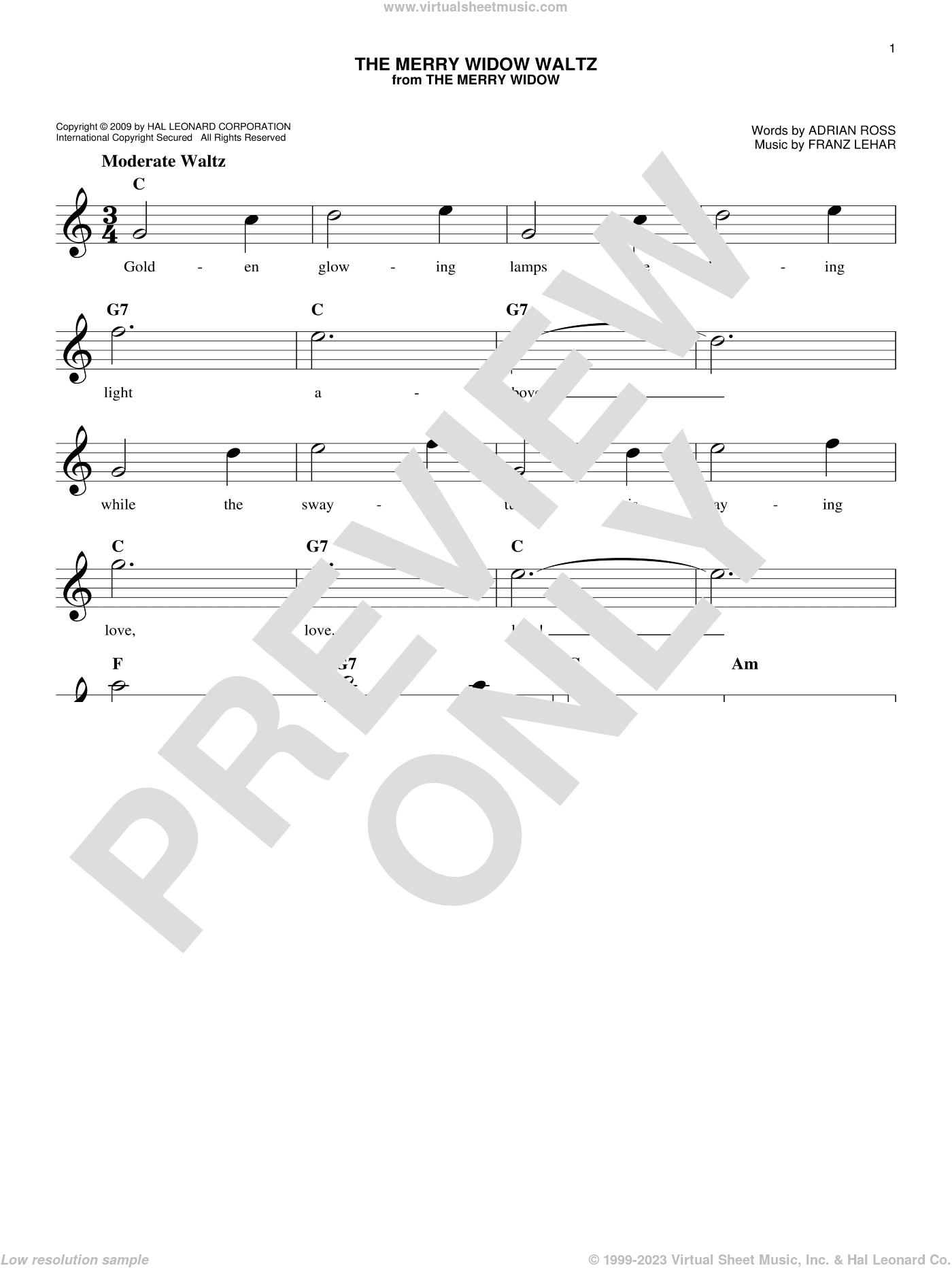 The Merry Widow Waltz