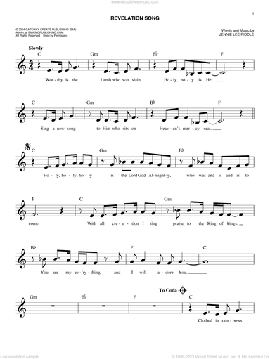 Revelation Song