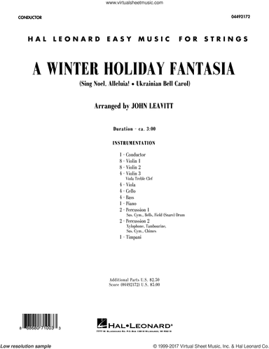 A Winter Holiday Fantasia (COMPLETE)