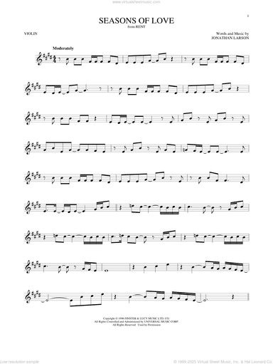 Seasons Of Love (from Rent)