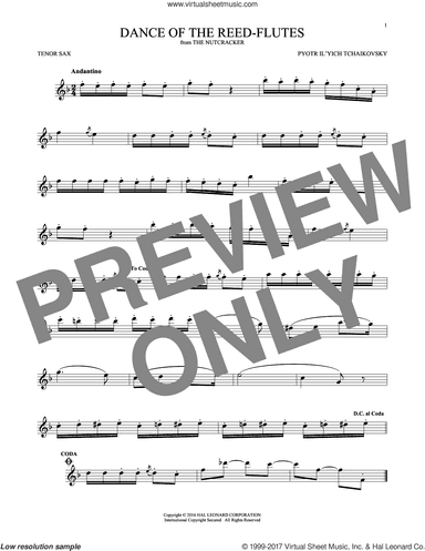 Dance Of The Reed Flutes, Op. 71a (from The Nutcracker)