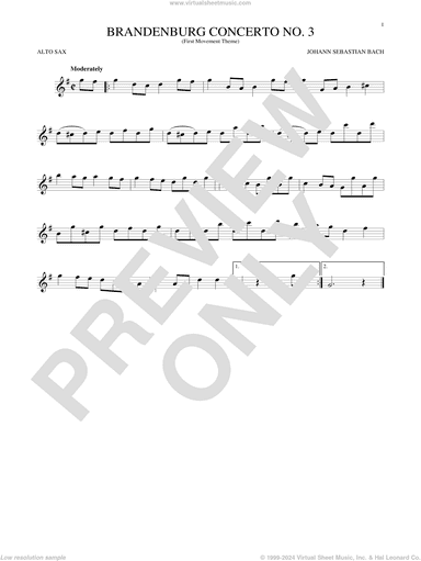 Brandenburg Concerto No. 3