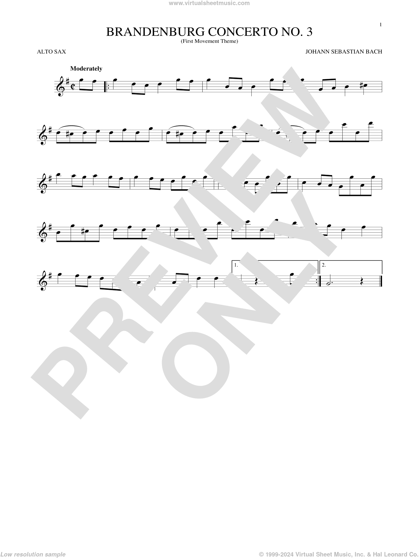 Brandenburg Concerto No. 3