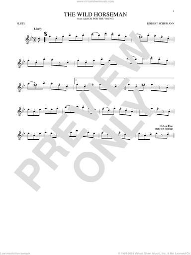 The Wild Horseman (Wilder Reiter), Op. 68, No. 8