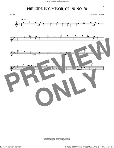 Prelude, Op. 28, No. 20