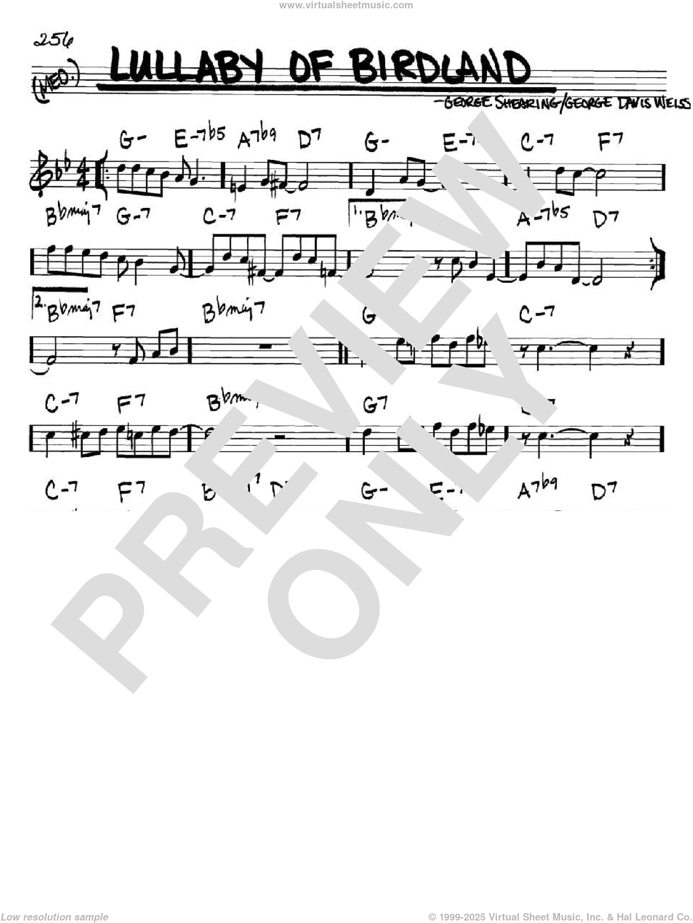 Lullaby Of Birdland