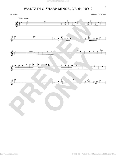 Waltz In C-Sharp Minor, Op. 64, No. 2