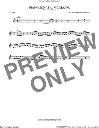 Piano Sonata In C Major