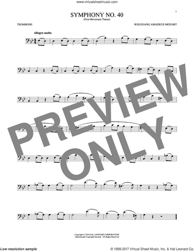 Symphony No. 40 In G Minor, First Movement Excerpt