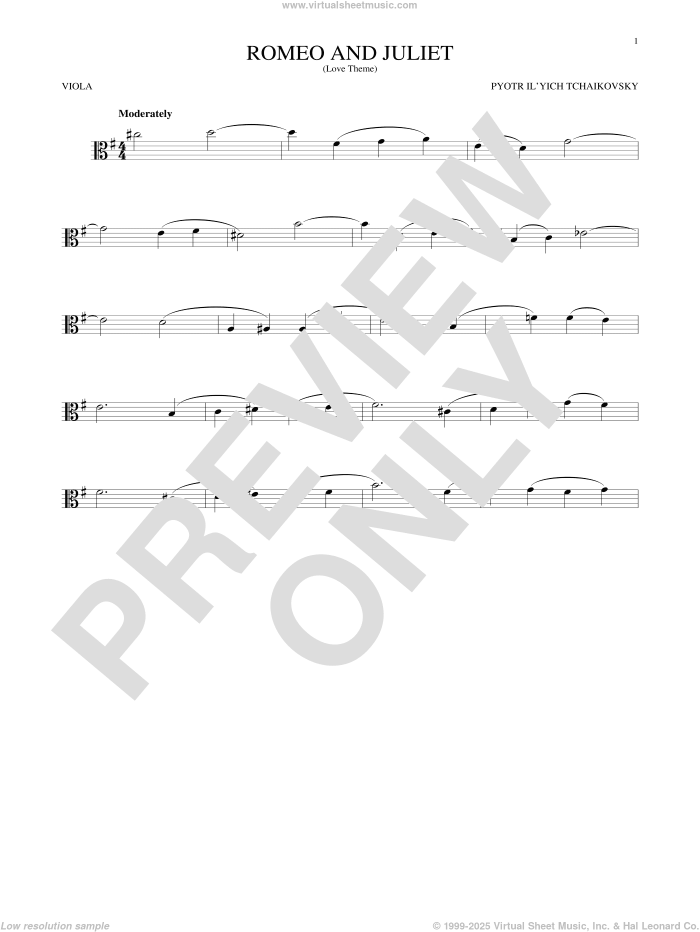 Romeo And Juliet (Love Theme)